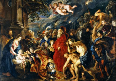 P. Rubens, Pokłon trzech króli - reprodukcja